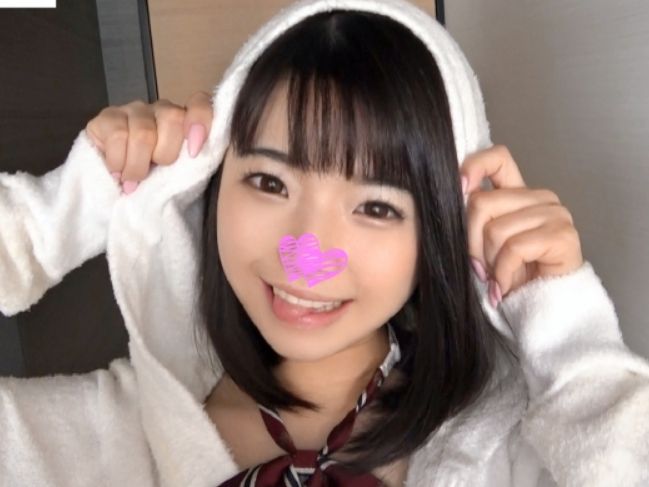 【ロリっ娘の制服エッチ】『気持ち良すぎる…』つぶらな瞳の美少女がおまんこをいじられ、立ちバックで激しく突かれて絶叫！制服を乱しながら、幼いカラダを震わせて大興奮の激イキ！ｗ♡