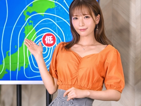 【野々浦暖×お天気お姉さん】超絶キュートすぎるお天気お姉さんがカメラの前で羞恥！セクハラされ肉棒でヨガり狂う！