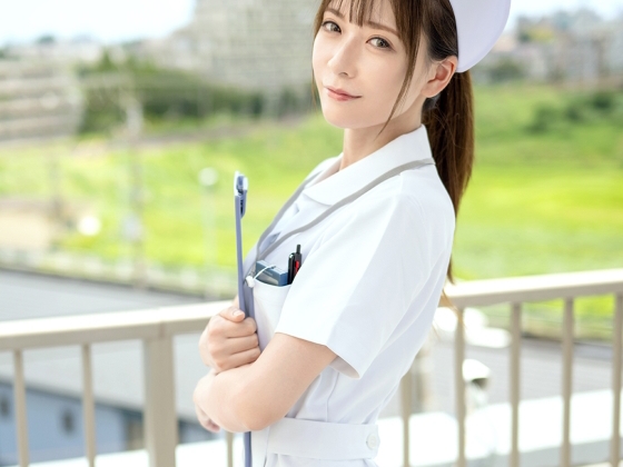 【清楚系ナースの裏の顔】『患者さん、内緒ですよ…』真面目そうなナースが病室で極秘フェラチオ♥ 制服の下はエロいカラダ…♡ お口とオマ○コでご奉仕しちゃうドスケベ看護師の淫らな夜勤！